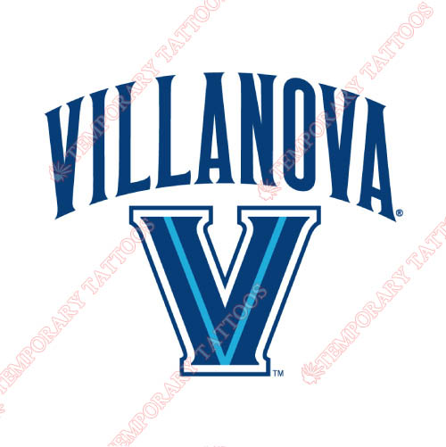 Villanova Wildcats Customize Temporary Tattoos Stickers NO.6824
